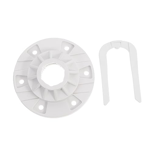 jojofuny 1 セット 洗濯機ハブ ワッシャードアプロップ ドライヤー部品 ポータブル洗濯機 カーディテーリングキット ドライヤーベントクリーナーキット 洗濯機付属品 Abs 白い