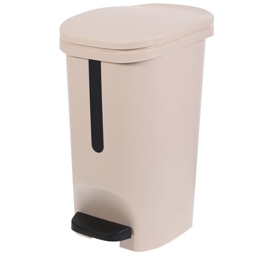 Cabilock bote de basura con pedal 10 L khaki