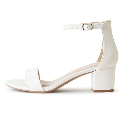 J-Adams-Daisy-Heeled-Sandals-For-Women-Ankle-Strap-Low-Block-Open-Toe-Dress-Pumps-Chunky-Heels-For-Women-Shoes-For-Women-Dressy-Sandals-For-Bridal-Shoes-Wedding-Shoes-Womens-Summer-Sandals