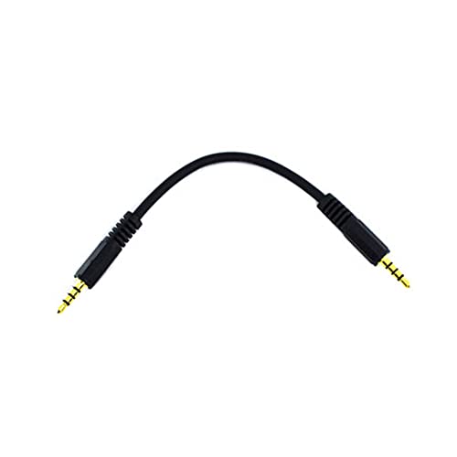 Amazon | 4極3.5mmステレオ(オス)-4極3.5mmステレオ(オス) 長さ：15cm