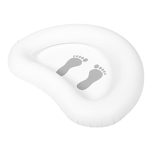 KONTONTY Inflatable Foot Bath Basin Portable Body Washing Basin Sturdy Cleaning Tool