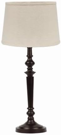 Miniatura 10 de Wellington Spindle Black - Lámpara decorativa de 3 x 6 pulgadas, estilo campestre, decoración primitiva para el hogar