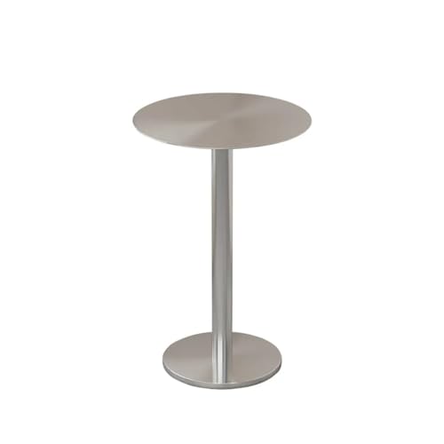 Mesa de comedor comercial de acero inoxidable