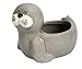 Greenbri Stanley The Seal Adorable Animal Planter, White