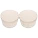 Cabilock 2pcs Boxes Round Cheesecake Box Cake Packaging Container Dessert Containers with Lids Cookie Container Gift Boxes Cake Packaging Boxes with Lids Wood With Cover Cake Stand