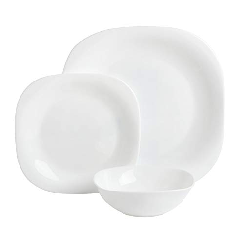 image for Gibson Home Ultra Break and Chip Resistant Dinnerware Set, Square: Ser