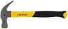 STANLEY STHT51539 Martillo de uña curva de fibra de vidrio de 20 oz | Cabeza de acero forjado | Mango amortiguador de impactos | Agarre antideslizante | Extracción de clavos | Uso en carpintería y construcción 2