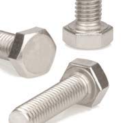 Inox Mare - Vite a testa esagonale con filettatura intera DIN933, in acciaio inox A2, 70 mm, filettatura metrica, dimensioni: M8 x 25, Quantità: 100 pezzi