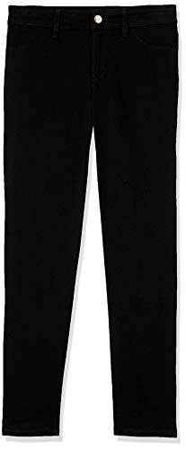 Calvin Klein Women's Misses Cotton Twill Four Pocket Pant, Soft White, 6