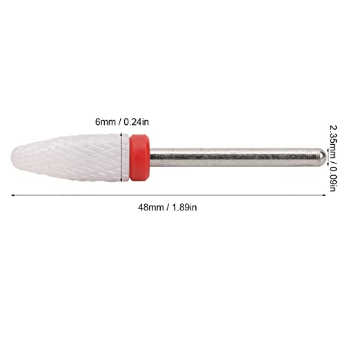 Cabeça de moagem de cerâmica, cabeça de moagem de cerâmica, broca de unha, pedra de moagem, máquina