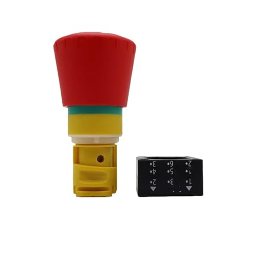 Bouton d'arrêt d'urgence à commande rotative type champignon 3SB3000-1HA20 - 2