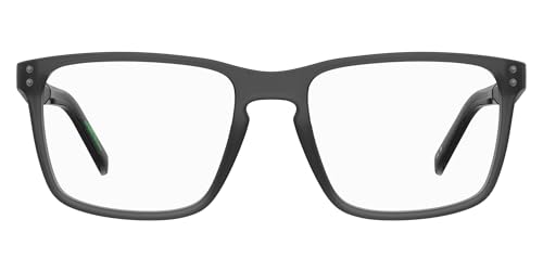 Levi's LV 5061 Gafas de montura rectangular gris mate de alta durabilidad 2