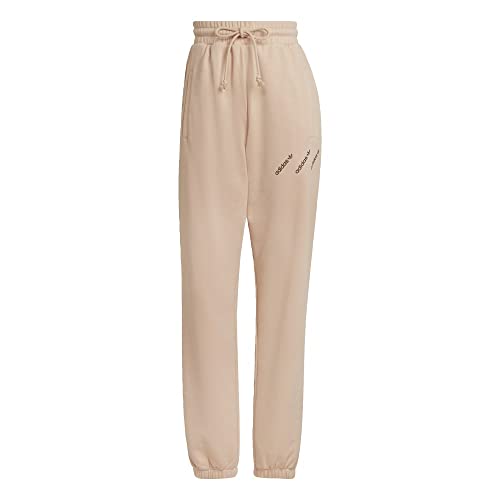 Adidas pantalon de sport unisexe noir en coton coupe droite ajustée