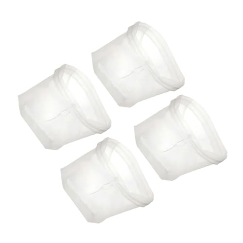 POPETPOP 4Pièces Sachet Filtre à Lait de Soja Réutilisable de Grand pour Lait de Noix Jus et Yogourt Fermenté Étamine de