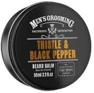 Men's Grooming by The Scottish Fine Soaps Company Thistle & Black Pepper Beard Balm 95ml