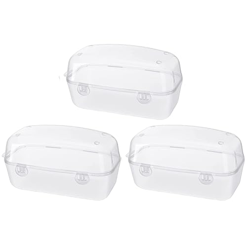 Dive Face Mask Case Scuba Mask Box Dustproof Diving Snorkel Case Swimming Goggle Case Diving Mask Storage for Adults Kids 3Pcs