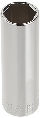 Image of CRAFTSMAN Deep Socket, SAE, 3 /8-Inch Drive, 9 /16-Inch, 6-Point (CMMT43334) (Pack of 2)