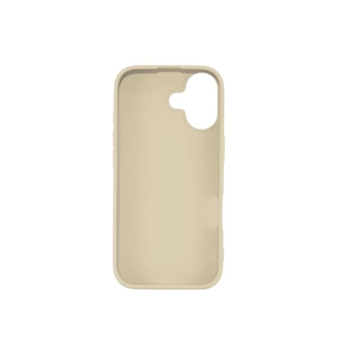 Funda protectora Hama para iPhone 17 beige con tacto agradable 3