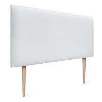 DHOME Hoofdeinde van Aqualine-stof capitonné tot op de vloer 90x120cm DHOME Hoofdeinde van Aqualine-stof capitonné tot op de vloer 90x120cm