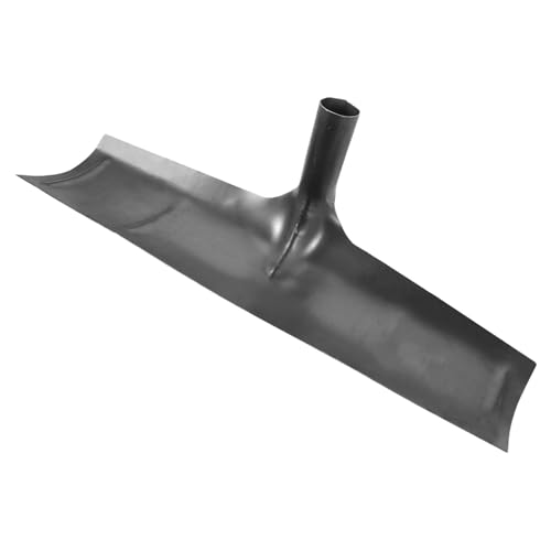 PHENOFICE Testa Della Pala per La Pulizia Del Pollame, Pala per Letame in Acciaio Al Manganese per Stalle per Bovini, per Letame di Cavallo per Recinti per Mucche, Pulizia Del Cortile Della Fattoria