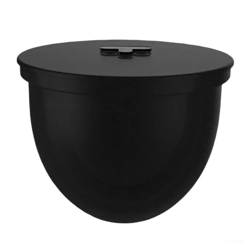 Forros de silicona para batidoras de pie de cabeza inclinable de 6 cuartos de galón, resistente al calor, antiadherente y apto para lavavajillas, negro/rojo/blanco (negro)