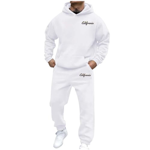 Men's Tracksuit 2 Piece Hoodies Casual Jogging Gym Sweat Suits for Men Jogging Sweatshirts Athletic Sweatsuits Sets