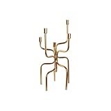 Dimensions : 25 x 25 x 51 cm Bougeoir Home ESPRIT doré métal 25 x 25 x 51 cm - Marque : Home ESPRIT - EAN : 8424002155629