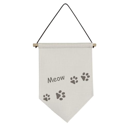 Impression d'art sur toile chat miaulant tableau premium noir mat