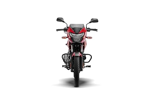 Image of Bajaj Pulsar 125 Neon Disc Bike Racing Red Tan Beige Booking for Ex-Showroom Price