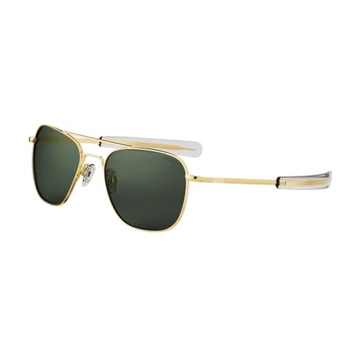 Randolph USA | 23k Gold Classic Aviator Sunglasses for Men or Women Non-Polarized 100% UV