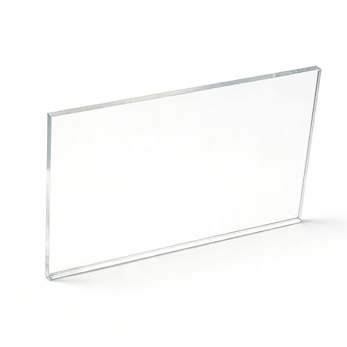 GGSYHHA ���ݑI�ׂ鍂�����A�N�����Z�b�g �ی�t�B�����t���v���L�V�K���X 2mm-6mm DIY�H��p�v���X�`�b�N�� ���z�͌^�E���狳�ޗp�����{�[�h(����5mm,20*20cm)