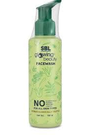 SBL Glowing Beauty Face Wash, Gel Form, 100ml, Natural Cleansing, All Skin Types, Daily Use