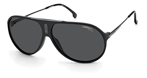 Carrera Hot65 003/M9 MATT BLACK Sunglasses Unisex Acetate, Standard, 63