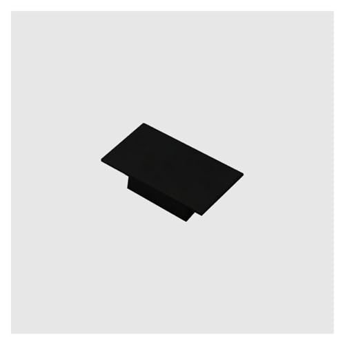 Aplique de pared LED de 18W negro con luz blanca fría para fondo de salón