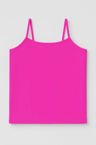 Image of Kurve Girl's Sleeveless Tank Top - Stretch Undershirts Cami Camisole, UV Protective Fabric, Rated UPF 50+ (Made in USA)