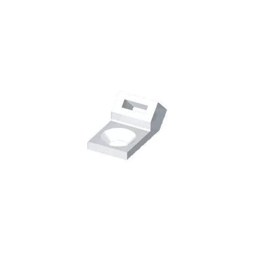 Unex 1257 U60X Soporte Angular, Natural Color, 10.6mm Longitud, 6.4mm Ancho, Paquete de 1000