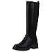VAN HILL Damen Klassische Stiefel Blockabsatz Schuhe Profilsohle Boots Absatzschuhe Freizeitschuhe 201156 Schwarz Total 39 Baby,Schwarz günstig Kaufen-VAN HILL Damen Klassische Stiefel Blockabsatz Schuhe Profilsohle Boots Absatzschuhe Freizeitschuhe 201156 Schwarz Total 39
