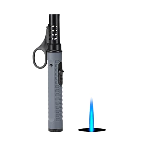 SWAG GEAR(スワッグギア) ポータブルガストーチライター 17cm | ロック機能 | 防風・ガス注入式 | アウトドア・キャンプ・焚き火・防災グッズ