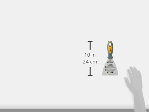 Miniatura 4 de Clauss 18809 Cuchillo de titanio antiadherente rígido para paneles de yeso, 4"