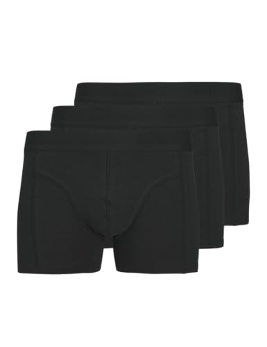 JACK & JONES Herren Jacordinary Trunks 3 Pack, Black, l (3er Pack)