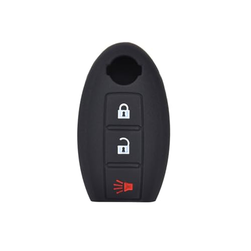 Porte-clés voiture à 3 boutons Nissan housse de protection clé Qashqai Micra