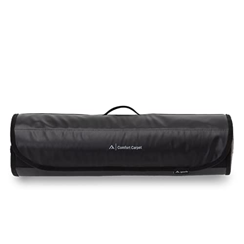 qeedo Comfort Carpet Zeltteppich (310x310 cm), Anti-Rutsch-Beschichtung, integrierte Schuhablage, Roll-in-Bag