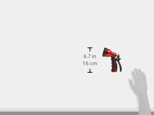 Dramm 12701 9-Pattern Revolver Spray Nozzle, Red