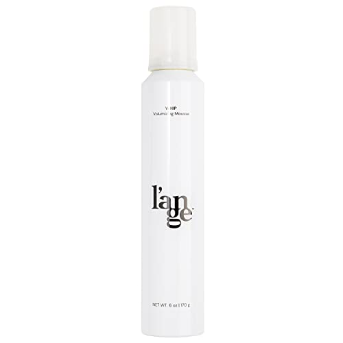 L'ANGE HAIR Whip Volumizing Mousse - Big Volume Hair Thickening Foam Mousse for Women, Men, Girls with Argan Oil & Aloe Vera, Professional Texture Hair Styling Foaming Mousse - 6 Oz