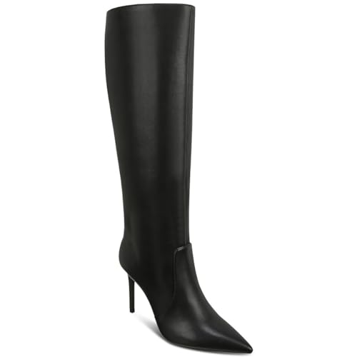 INC Womens Havannah Faux Leather Knee-High Boots Black 6.5 Medium (B,M)