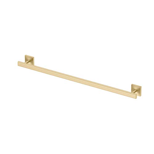 Image of Gatco 4061 Elevate 18 inch Towel Bar, Brushed Brass /Wall Mounted 18 Inch Towel Holder for Bathroom