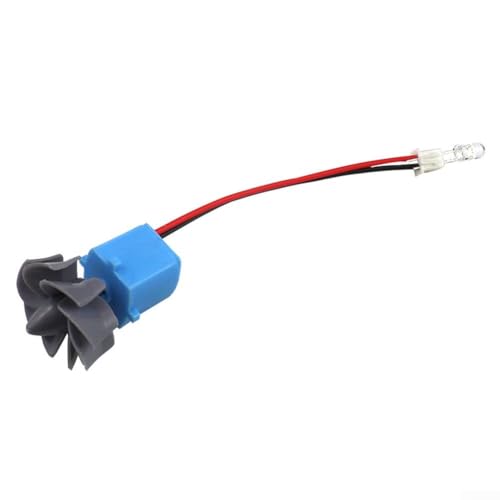 Zilimontt Generador de energía hidroeléctrica de turbina eólica pequeña, doble propósito, salida de 0,01-15 V para experimentos educativos y proyectos de energía renovable