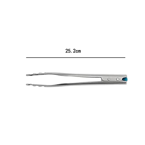 Pinces de Cuisine Pinces Alimentaires, pour la Cuisine et d'autres Occasions, résistance aux Hautes températures, Taille : 25,2 cm