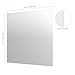 NINGWAAN 10 Pack Aluminum Sheet Metal, 12 x 12 x 0.02 Inch, 6061 Grade with Protective Film, Aluminum Plate for Industry Crafting