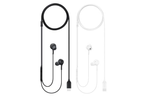 Samsung Type-C Earphones EO-IC100, Sound by AKG, Zwei-Wege Lautsprecher, Gewebekabel, USB Type-C Anschluss, angenehme Passform, White – Ansicht 7